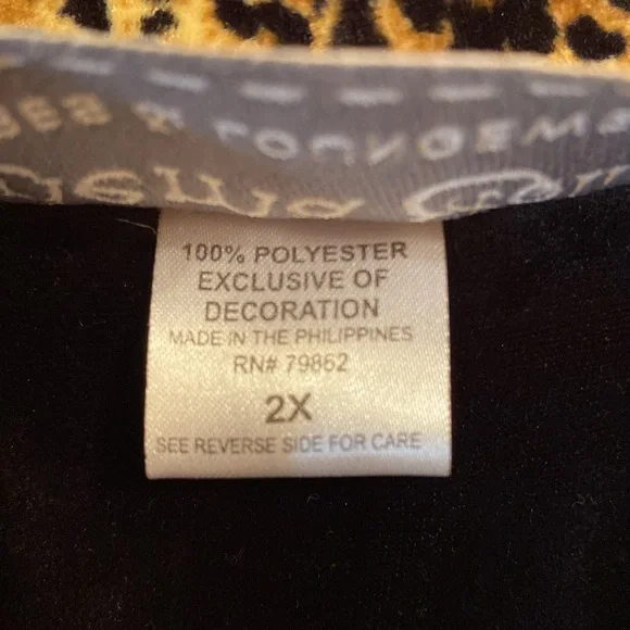 Vintage Cinema Etoile Black Long Robe 2X - Picture 7 of 9